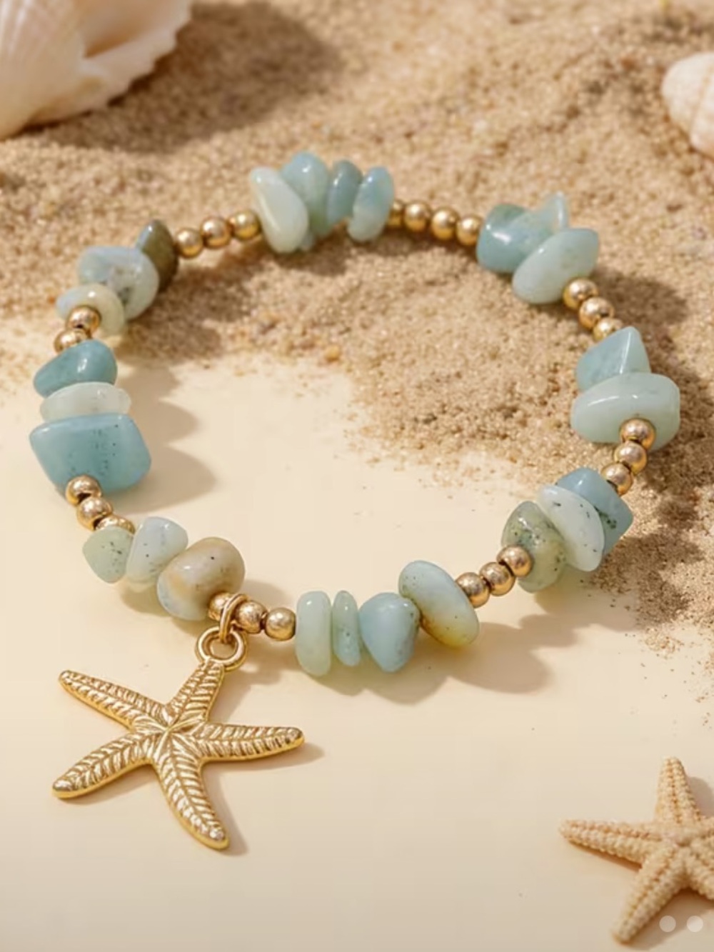 Vintage Sea Star Bracelet Set New